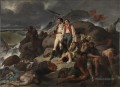 Épisode de bataille de Trafalgar 1862 Francisco Sans y Cabot Batailles navales